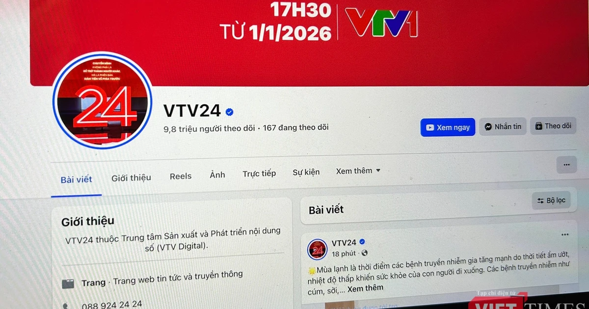 Fanpage VTV24, Theanh28 xuất hiện trở lại, Facebook thừa nhận sự cố kỹ thuật