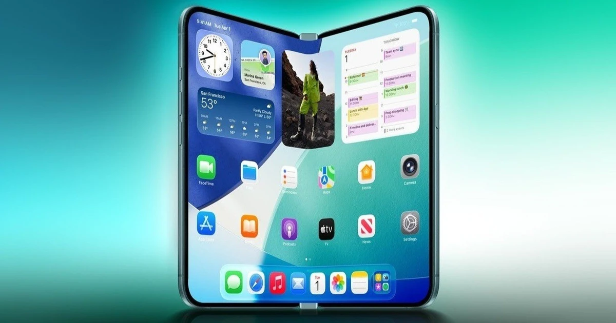 iPhone màn hình gập lấy gì để cạnh tranh với điện thoại Android?