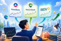 Cổ đông nước ngoài đang nắm bao nhiêu vốn tại Vietcombank, VietinBank, BIDV?