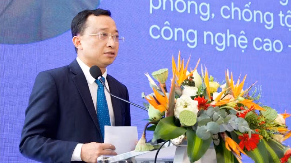 Thượng tá Nguyễn Bá Sơn - Phó Cục trưởng Cục An ninh mạng và phòng, chống tội phạm sử dụng công nghệ cao - Bộ Công an (1).JPG