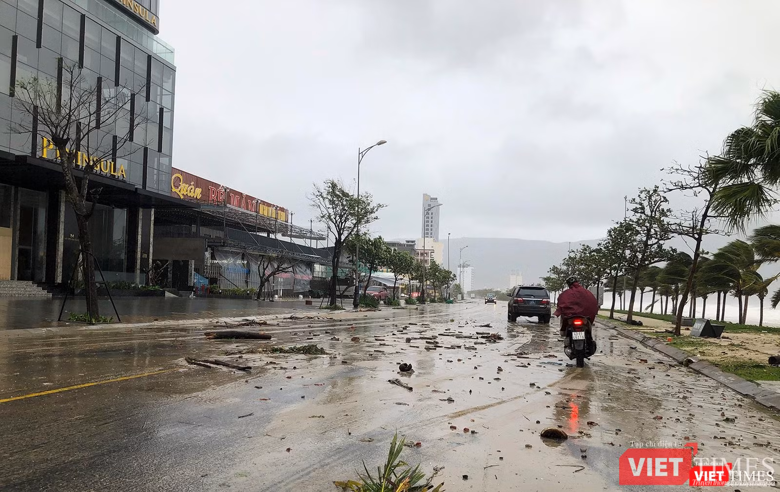 Đường Hoàng Sa sau bão Noru