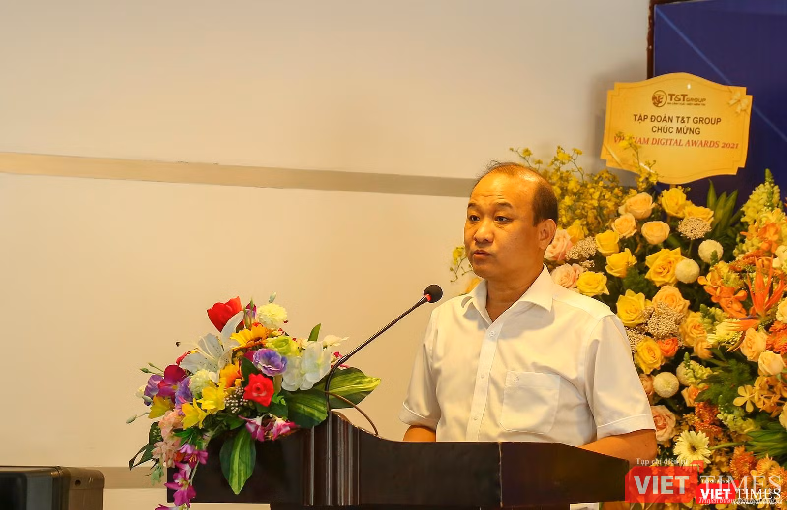 Ông Lê Quang Nam - Phó Chủ tịch UBND TP Đà Nẵng phát biểu tại Họp báo