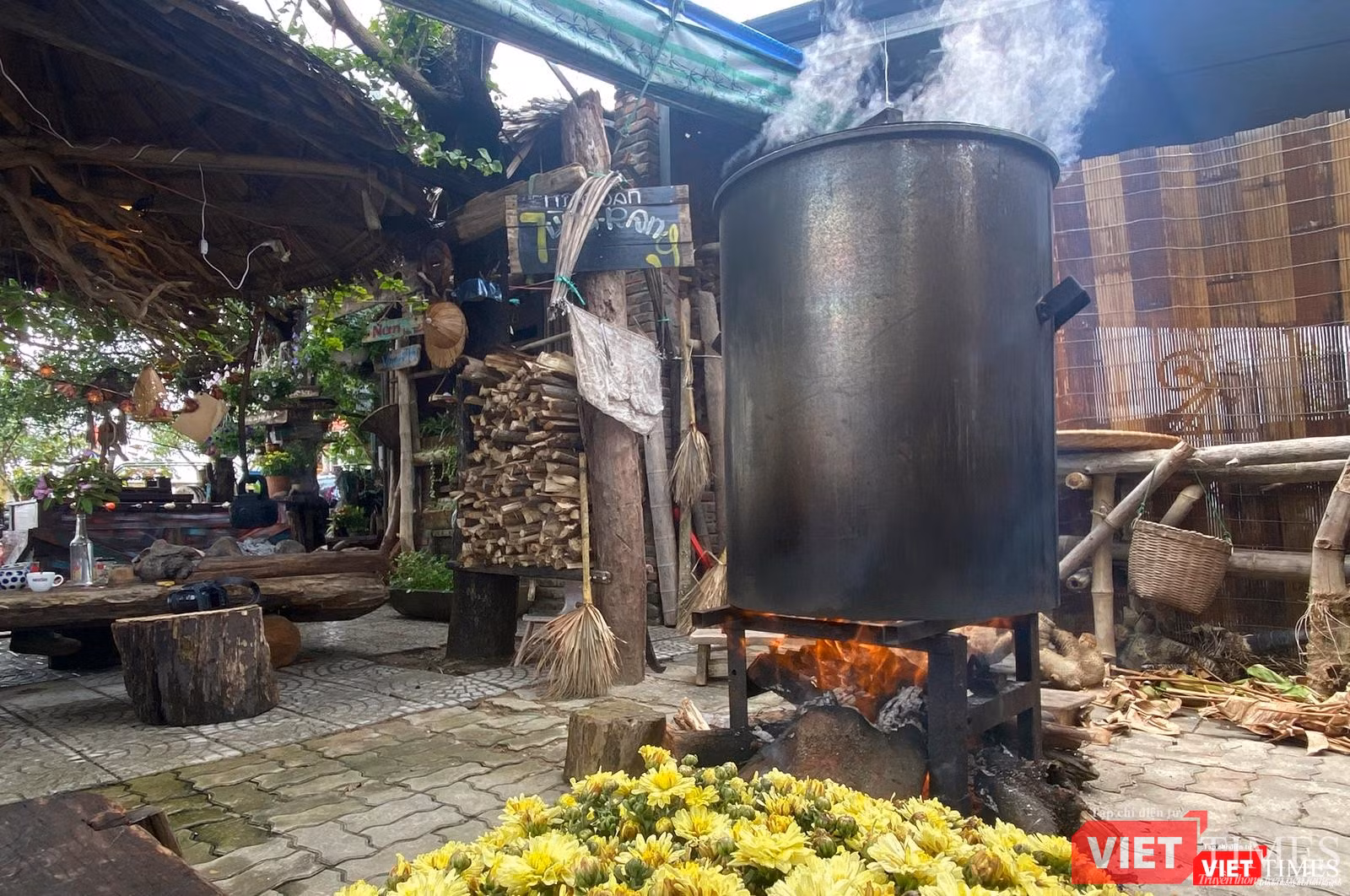 Nấu bánh chưng