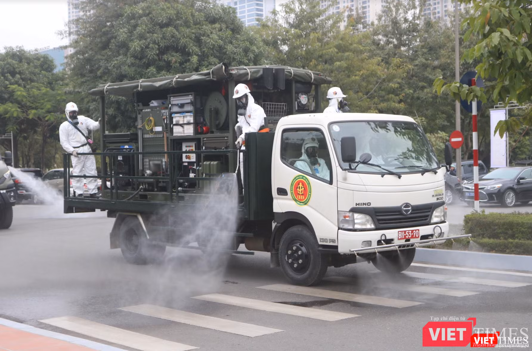 Binh chủng hóa học phun khử khuẩn Binh chủng hóa học phun khử khuẩn