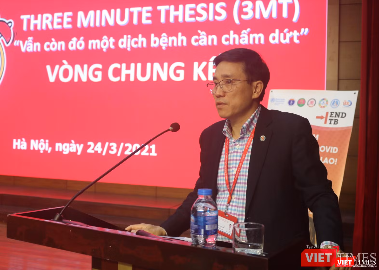 PGS.TS. Đoàn Quốc Hưng – Phó Hiệu trưởng Trường Đại học Y Hà Nội (Ảnh - Minh Thuý)