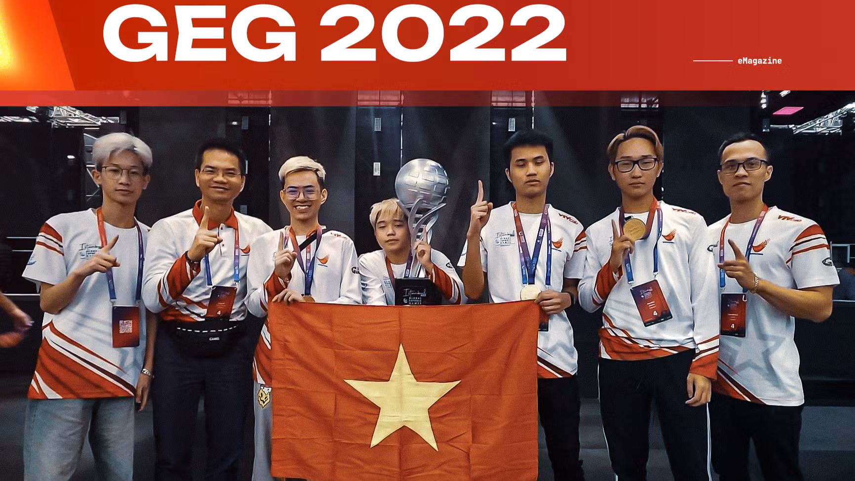PUBG Mobile Việt Nam giành HCV ở GEG 2022.
