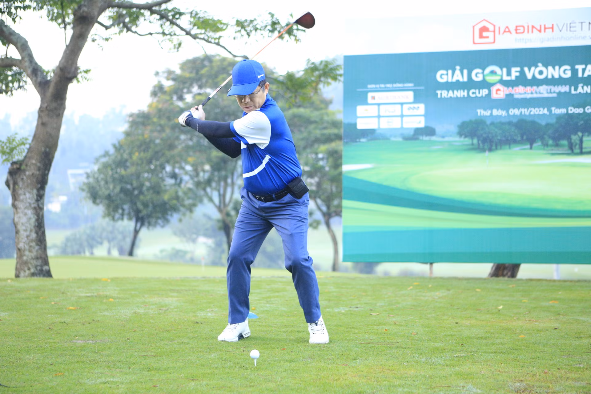 Thời tiết thuận lợi cho golfer tranh tài