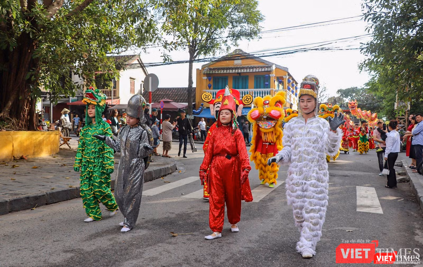 Một góc lễ diễu hành