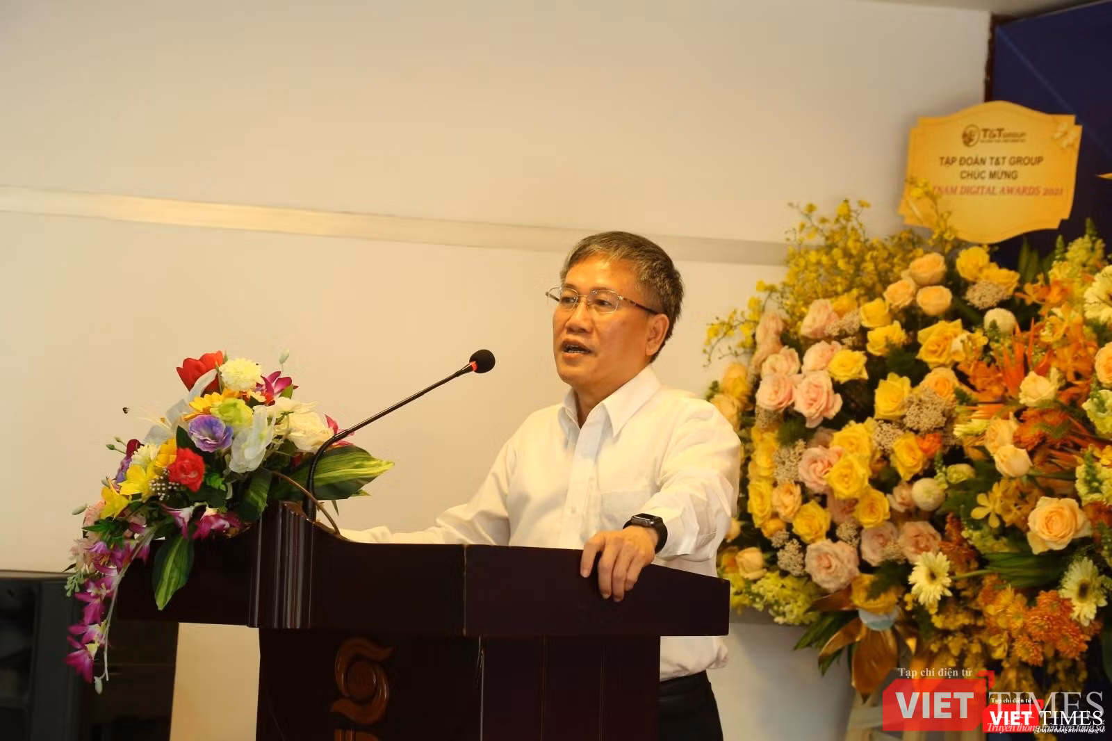 Ông Nguyễn Quang Thanh phát biểu tại sự kiện Ông Nguyễn Quang Thanh phát biểu tại sự kiện