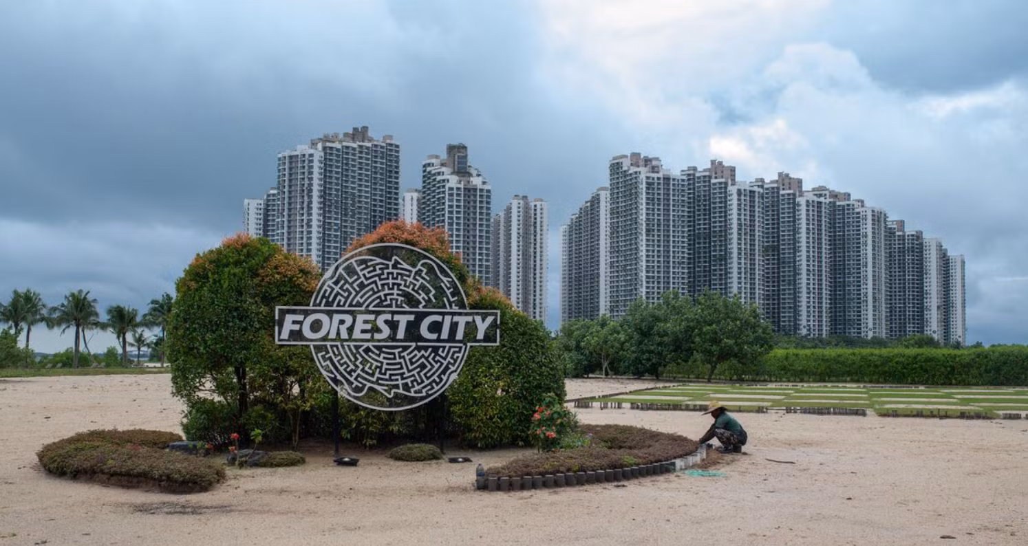 Hồi sinh Forest City Cú cược lớn của Malaysia vào thành phố ma 100 tỷ USD.png