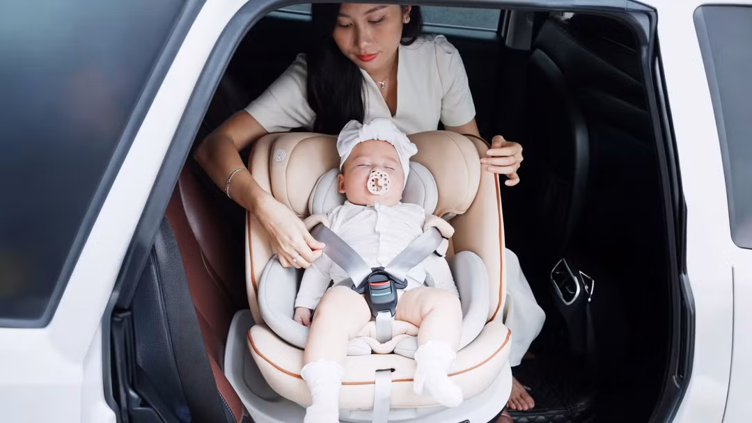 Ghế trẻ em cần được lựa chọn phù hợp với độ tuổi, chiều cao và cân nặng của trẻ để phát huy hiệu quả bảo vệ khi xảy ra va chạm. Ảnh: Chilux.