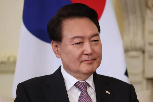 Cựu Tổng thống Hàn Quốc Yoon Suk-yeol. Ảnh: Bloomberg.