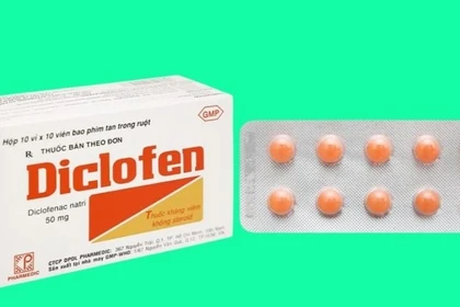 Cục Quản lý Dược cảnh báo không sử dụng lô thuốc Diclofen vi phạm chất lượng