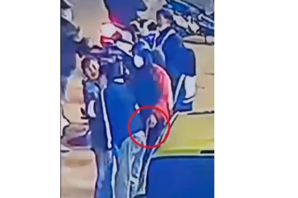 Nam thanh niên bị tông xe khi qua đường, điện thoại không cánh mà bay