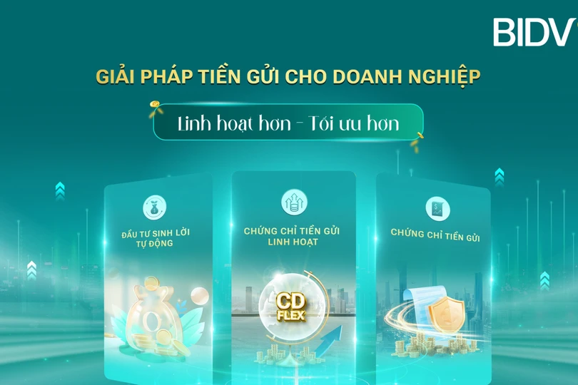 BIDV và giải pháp tiền gửi tối ưu cho doanh nghiệp 