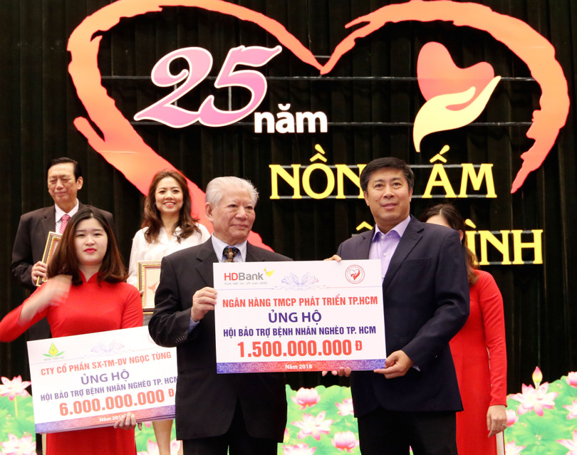 HDBank tiếp tục tài trợ 1,5 tỷ đồng cho các hoạt động bảo trợ người nghèo