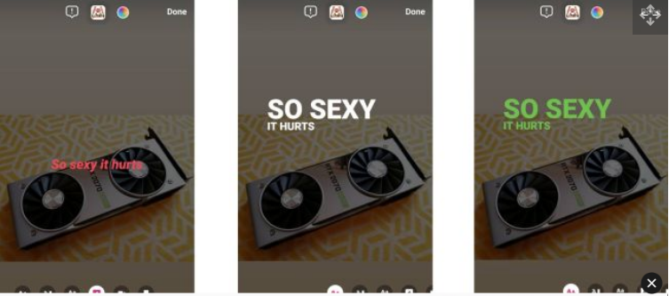 Bạn có thể cho lyrics bài nhạc chạy trên nền story của mình (Ảnh: Techradar)