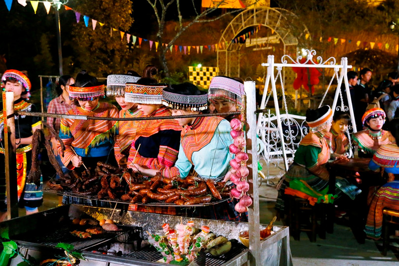 Văn hóa Tây Bắc được thể hiện sinh động tại Sun World Fansipan Legend Văn hóa Tây Bắc được thể hiện sinh động tại Sun World Fansipan Legend