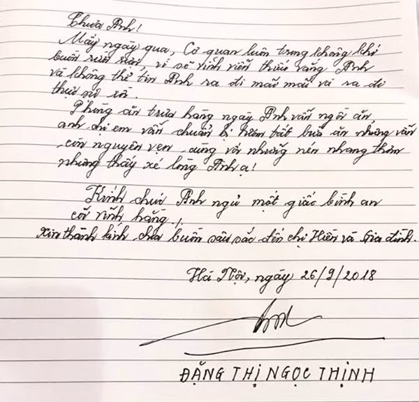 Quyền Chủ tịch nước Đặng Thị Ngọc Thịnh tiếc thương cố Chủ tịch nước Trần Đại Quang. Nguồn: Vnexpress