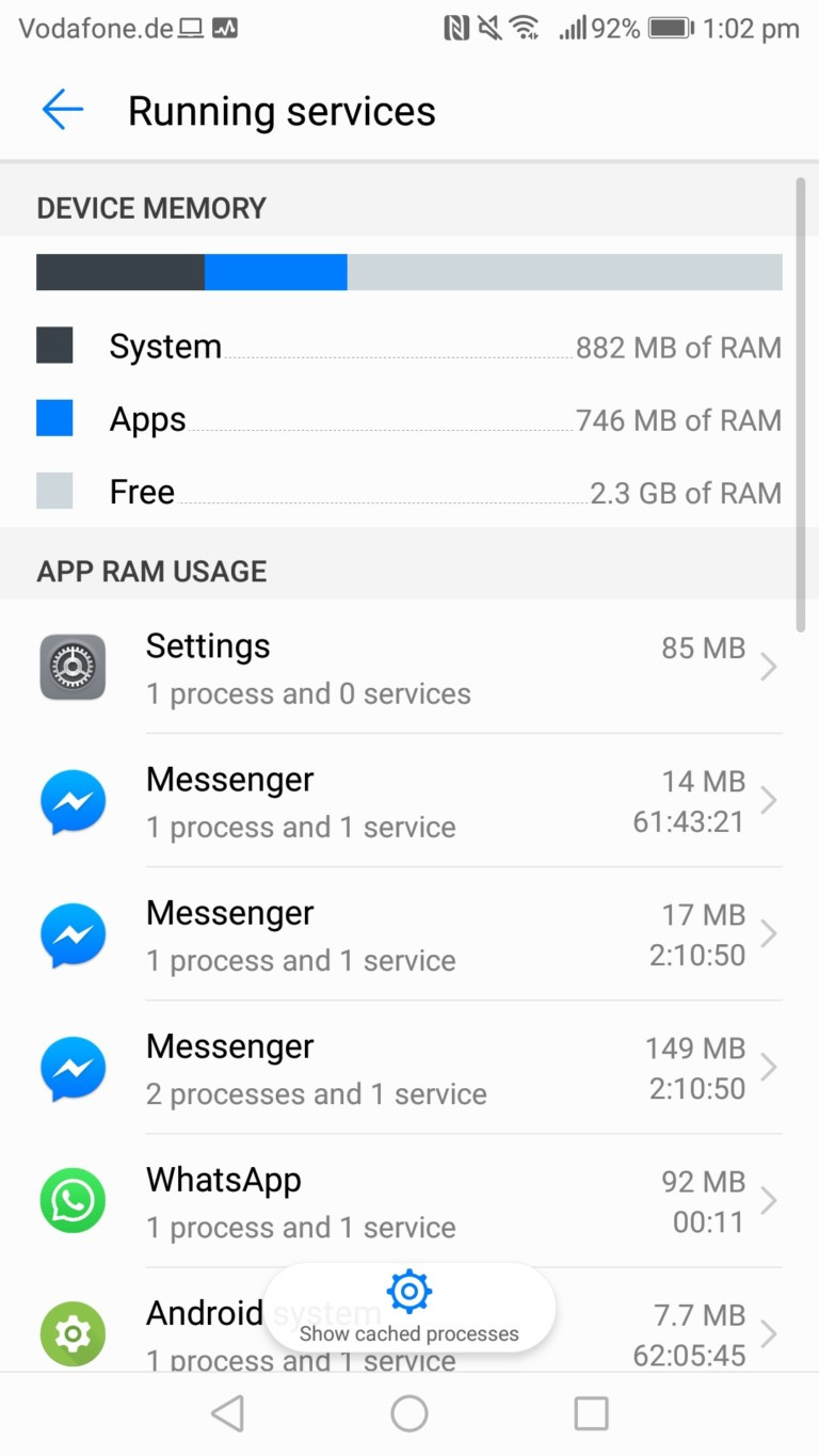 Tắt những ứng dụng chạy nền không sử dụng (Ảnh: Android Authority) Tắt những ứng dụng chạy nền không sử dụng (Ảnh: Android Authority)