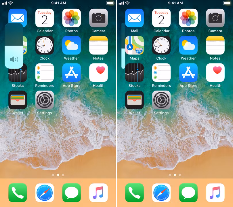 Thanh âm lượng mới rất "dễ chịu" đối với người dùng (Ảnh: cnet.com)