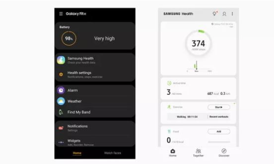Ứng dụng Samsung Wearable (Ảnh: Tech Radar)