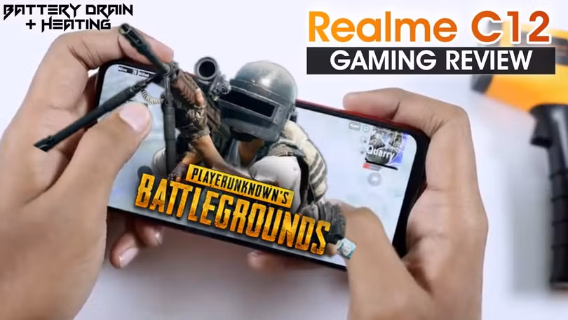 Khả năng gaming của Realme C12 không thực sự tốt (Ảnh: Youtube)