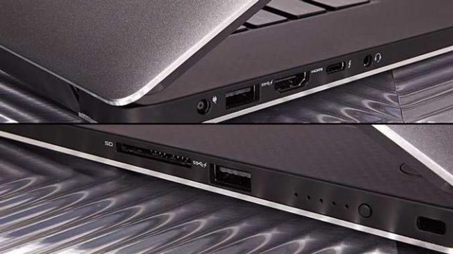 Dell Precision 5510 đã loại bỏ đi cổng kết nối mạng LAN (Ảnh: Laptop Mag)