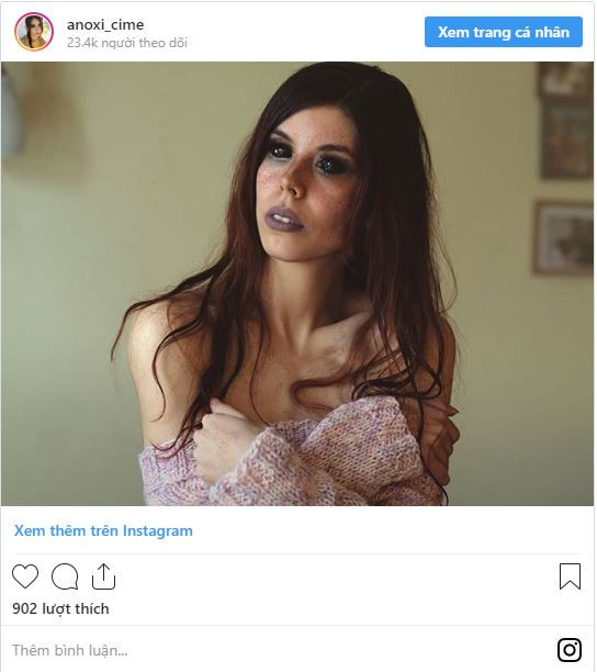 Hình ảnh của cô nàng thời điểm hiện tại (Ảnh: Instagram)