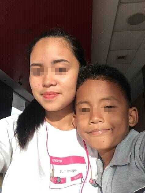 Diện mạo của cậu bé trước khi bị cắt tóc (Ảnh: OC) Diện mạo của cậu bé trước khi bị cắt tóc (Ảnh: OC)