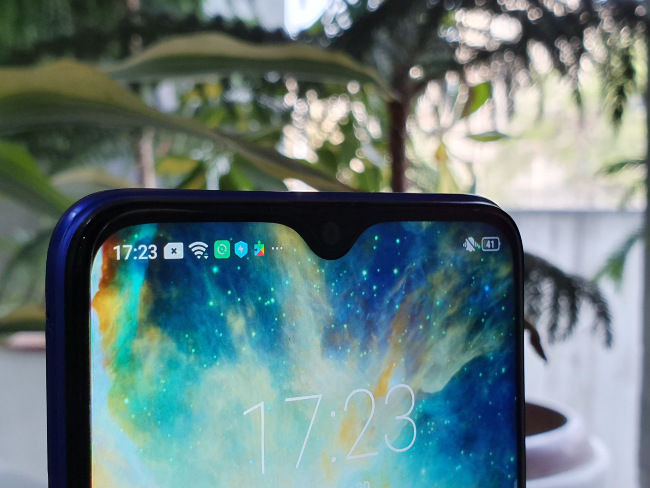 Màn hình giọt nước của Realme 3 Pro (Ảnh: Digit)