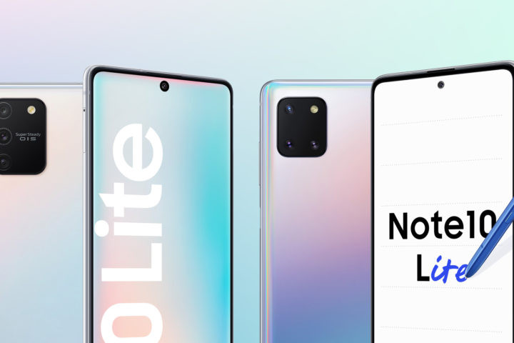 Một số hình ảnh về chiếc Note 10 Lite (Ảnh: sammobile)