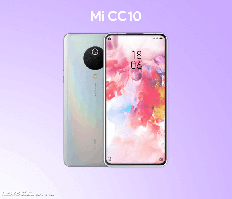 Camera sau của chiếc Mi 10 Lite được đặt trong một mô đun tròn (Ảnh: Gizchina)
