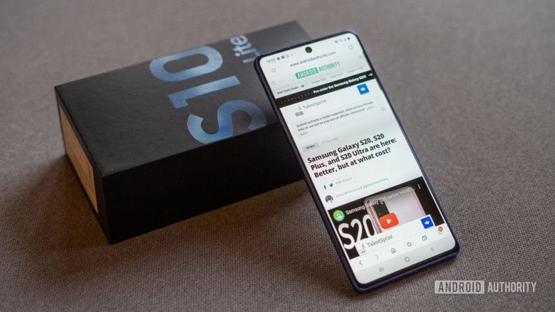 Liệu Samsung Galaxy S10 Lite có phải là một chiếc điện thoại đáng mua (Ảnh: Android Authority)