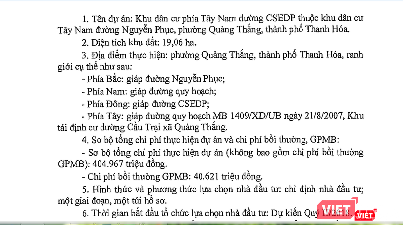 Việc lựa chọn nhà đầu tư thực hiện dự án theo hình thức chỉ định nhà đầu tư. Việc lựa chọn nhà đầu tư thực hiện dự án theo hình thức chỉ định nhà đầu tư.