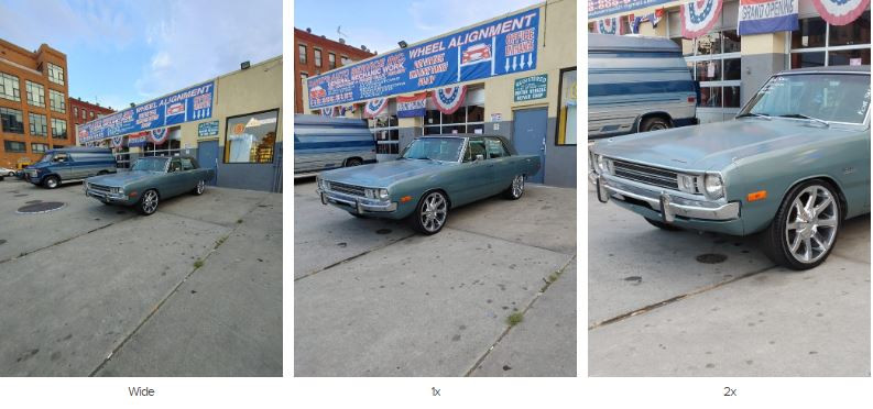 Những bức ảnh chụp bằng camera sau của máy (Ảnh: Android Authority)