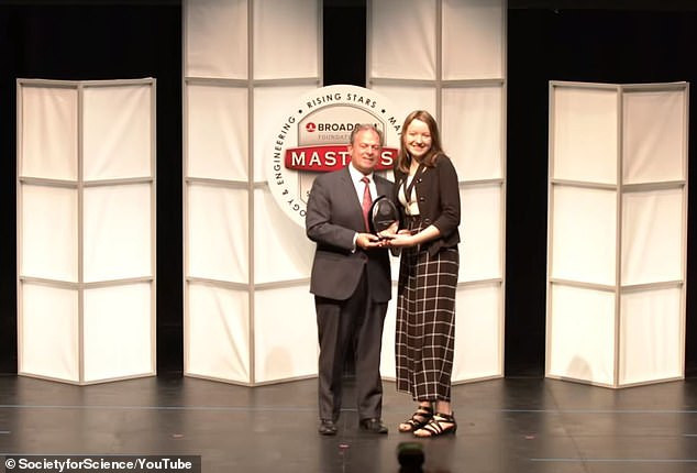 Gassler rất bất ngờ khi biết mình được nhận giải thưởng (Ảnh: Dailymail)