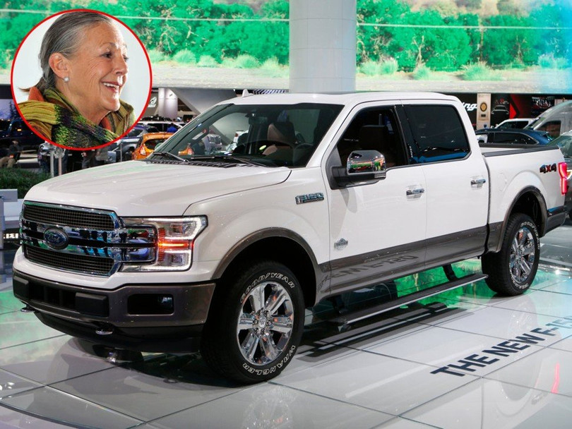 Alice Walton sử dụng chiếc Ford F - 150 tưởng nhớ người cha của mình (Ảnh: scmp.com) Alice Walton sử dụng chiếc Ford F - 150 tưởng nhớ người cha của mình (Ảnh: scmp.com)