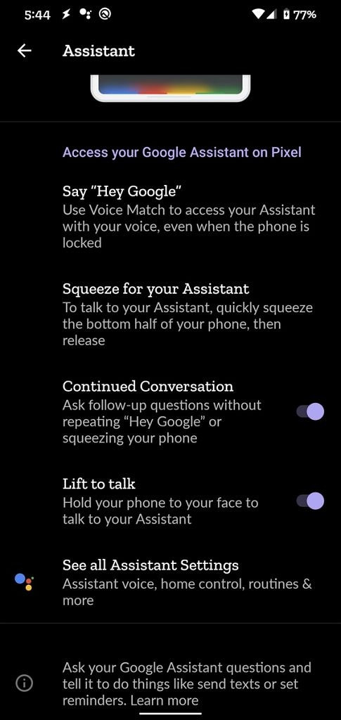 Lift to talk - Gọi trợ lý ảo bằng cách hoàn toàn mới trên Google Pixel 4 Lift to talk - Gọi trợ lý ảo bằng cách hoàn toàn mới trên Google Pixel 4