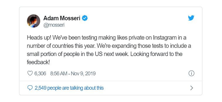 Adam Mosseri chia sẻ một số thông tin về sự thay đổi trên Instagram (Ảnh: Android Authority)