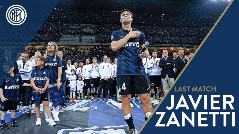 Zanetti không kìm được nước mắt trong cái ngày anh nói lời chào tạm biệt với nửa xanh thành Milan (Ảnh: Youtube) Zanetti không kìm được nước mắt trong cái ngày anh nói lời chào tạm biệt với nửa xanh thành Milan (Ảnh: Youtube)