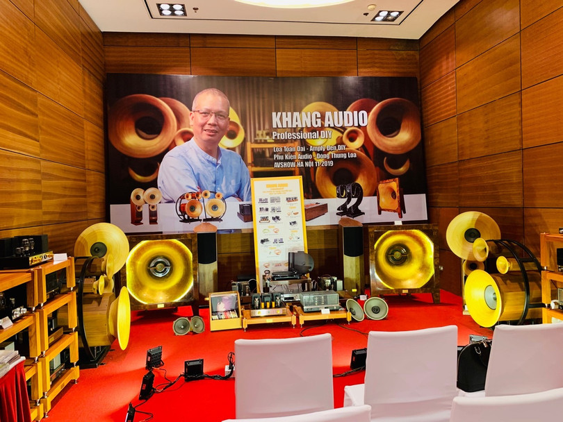 Hệ thống Audio được anh Khang đem đến triển lãm AV Show 2019 Hệ thống Audio được anh Khang đem đến triển lãm AV Show 2019