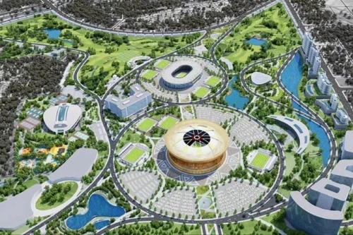 Phối cảnh khu đô thị thể thao Olympic