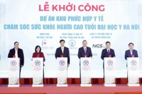 Tổng bí thư Tô Lâm dự khởi công Dự án Khu phức hợp Y tế - Chăm sóc sức khỏe người cao tuổi ĐHYHN