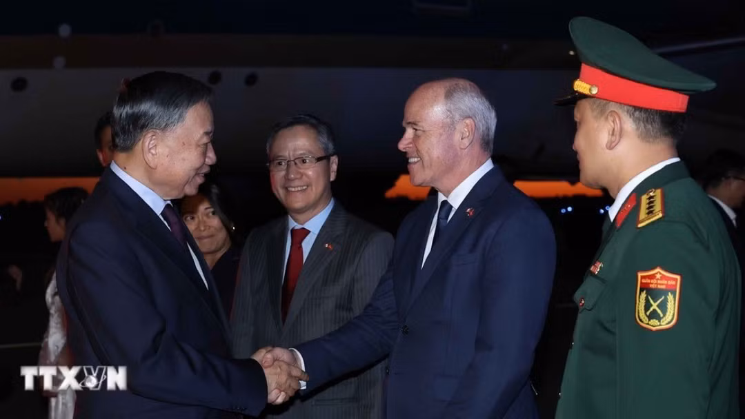 Tổng bí thư, Chủ tịch nước Tô Lâm bắt đầu chuyến thăm cấp Nhà nước tới Canada