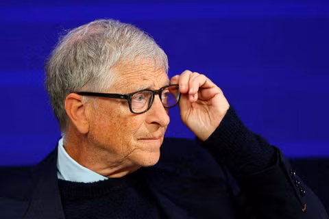 Tỷ phú Bill Gates, nhà sáng lập Microsoft. Ảnh: Reuters.