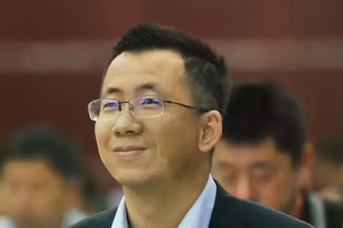 Trương Nhất Minh, ông chủ ByteDance, người giàu nhất Trung Quốc, tài sản tăng 30 tỷ USD trong năm ngoái. Ảnh: Sohu.