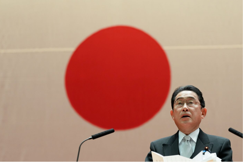 Thủ tướng Nhật Bản được ChatGPT hỏi tại Quốc hội (Ảnh: Bloomberg)