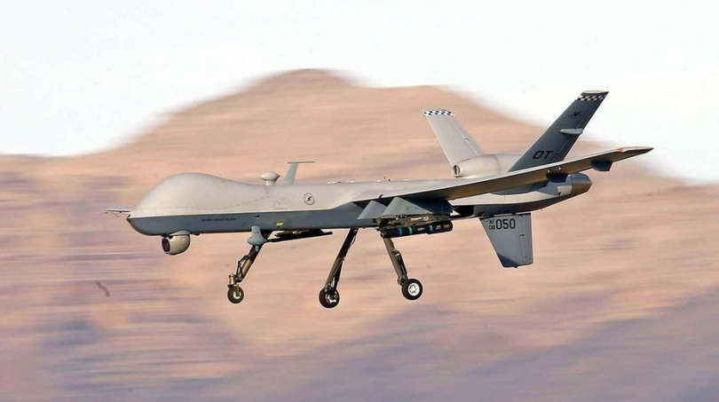Máy bay trinh sát-tấn công tầm xa MQ-9 Reaper của Mỹ (Ảnh: Sina).