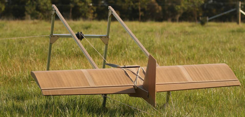 UAV được phóng lên bằng thiết bị đơn giản (Ảnh: Forbes).